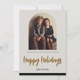 Julkort med familjefoto | God Jul