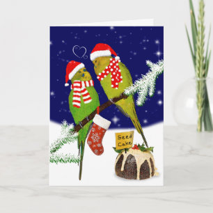 Julkort med frökaka kort