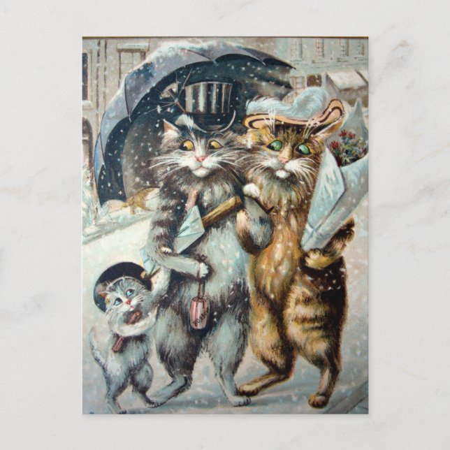 Julkort med inköp vykort (Framsida)