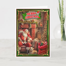 Julkort med Jultomten Kort