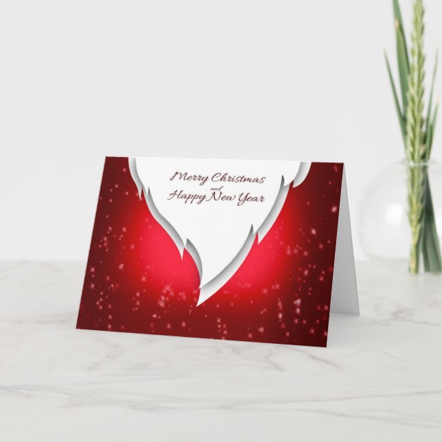 Julkort med jultomten kort (Framsida)