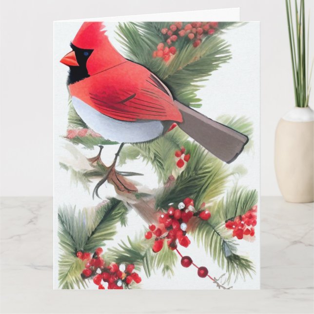 Julkort med konstkort från Cardinal Kort (Framsida)
