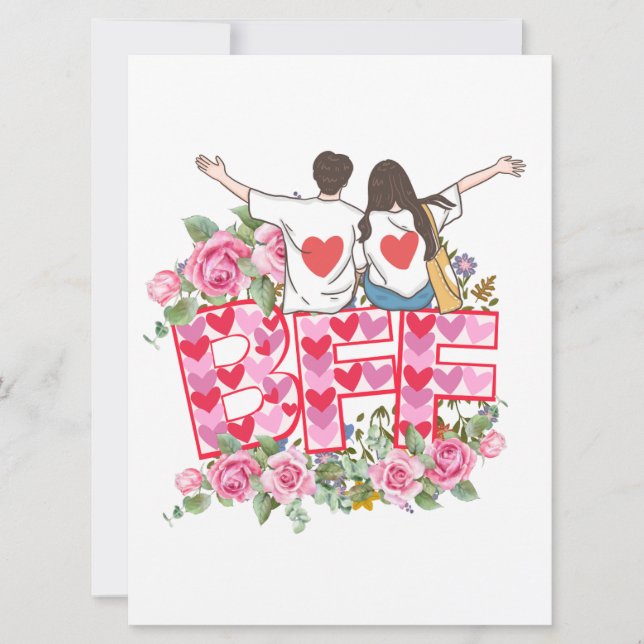 Julkort med platt design (Framsida)