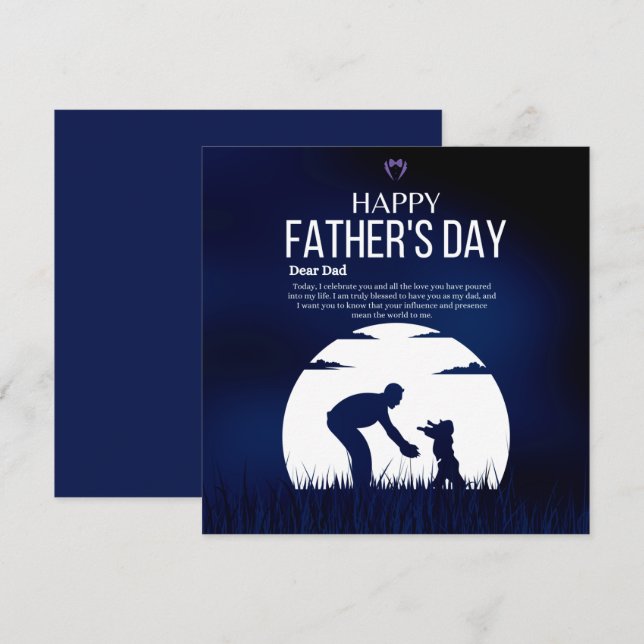 Julkort med platt design (Fram/baksida)