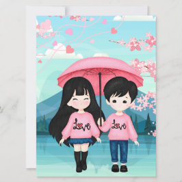 Julkort med platt design