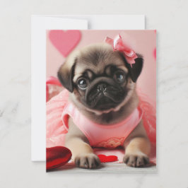 Julkort med platt design