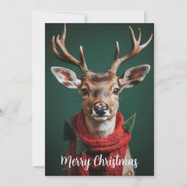 Julkort med platt design