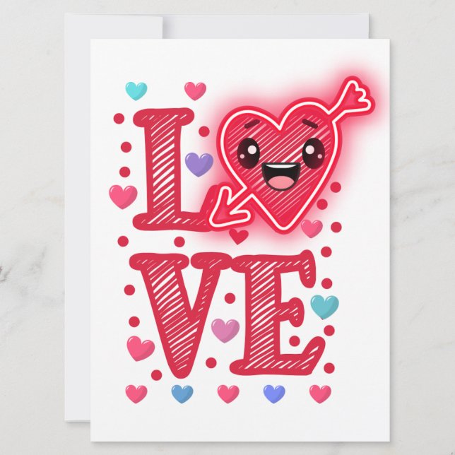 Julkort med platt design (Framsida)