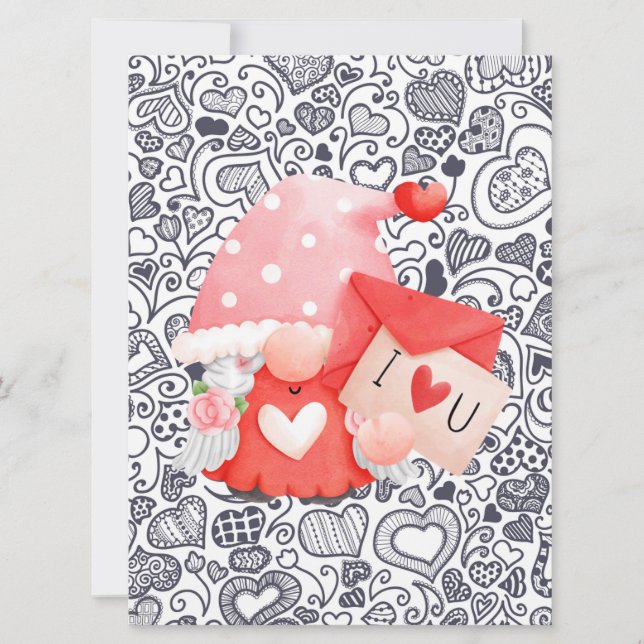 Julkort med platt design (Framsida)