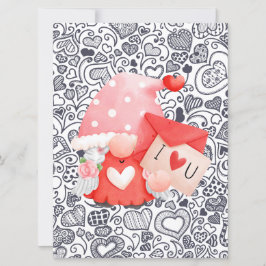 Julkort med platt design