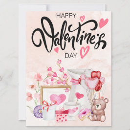 Julkort med platt design