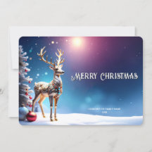 Julkort med Ren Juveler Julpresentkort