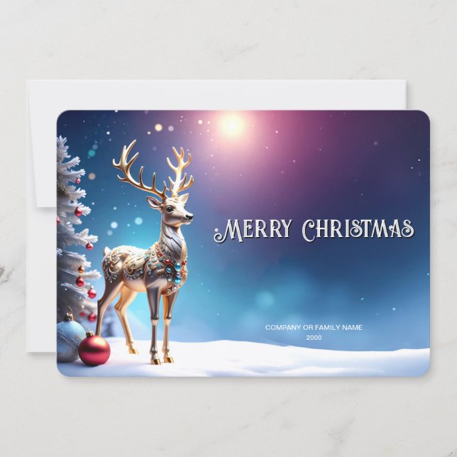 Julkort med Ren Juveler Julpresentkort (Framsida)