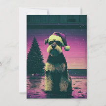 Julkort med Retrotema
