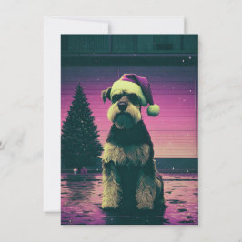 Julkort med Retrotema