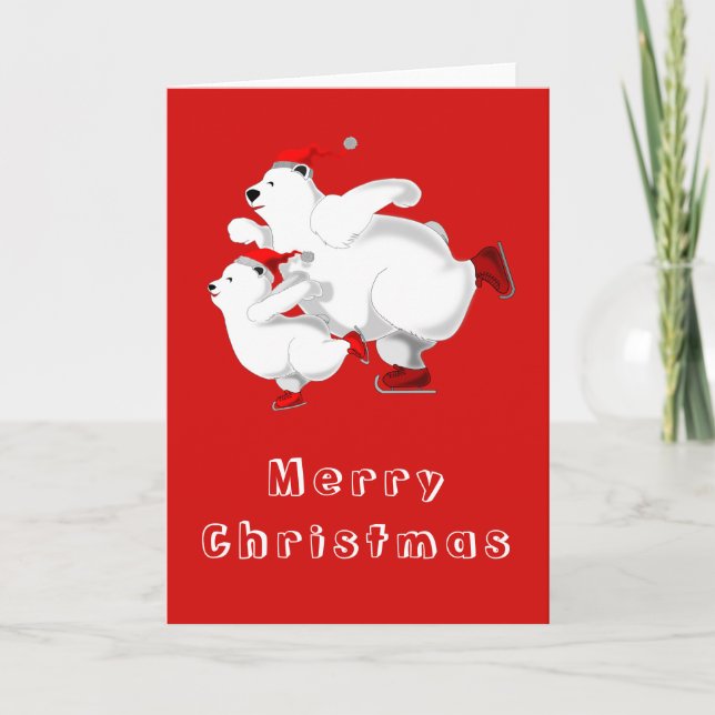 Julkort med Skalpärmsfamiljen Kort (Framsida)