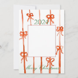 Julkort med slinga inbjudningar