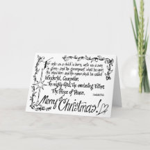 Julkort med svängd Religiösa