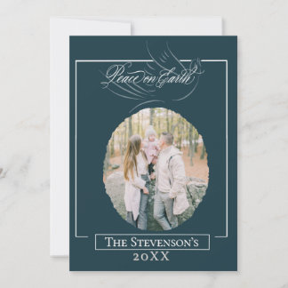 Julkort med texten Fred På Jorden