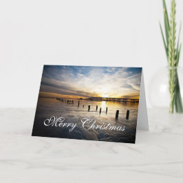 Julkort Mississippi Bukt Kusten Helgkort