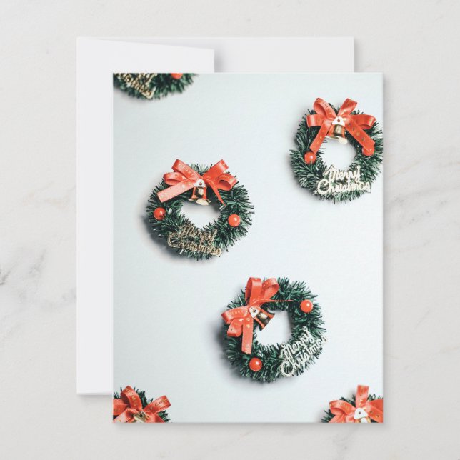 Julkort - ordnamn med offerter (Framsida)