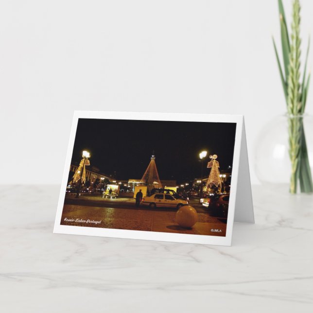 Julkort - portugisiska helgkort (Framsida)