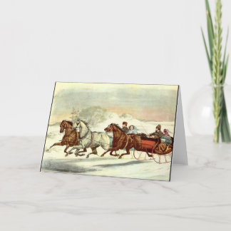 Julkort: Precis före kollisionen. Kort