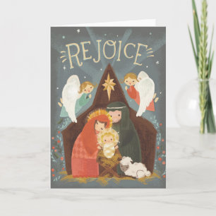 Julkort - Rejoice Helgkort