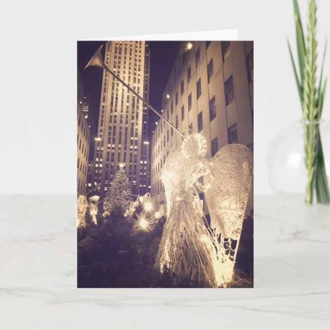 Julkort - Rockefeller Center - NYC Helgkort (Framsida)