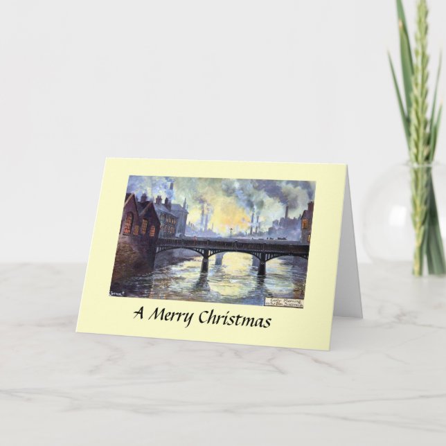 Julkort - Sheffield, Yorkshire Helgkort (Framsida)