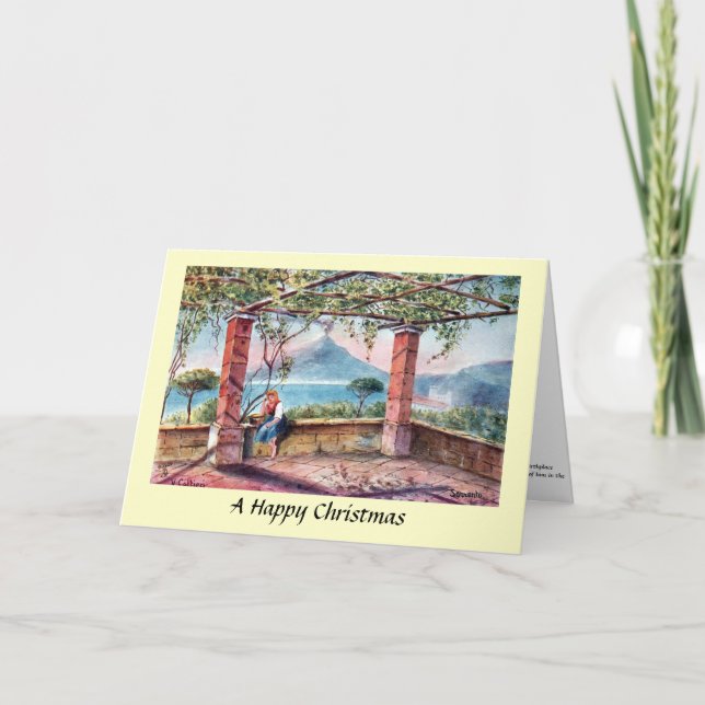 Julkort - Sorrento, Italien Helgkort (Framsida)