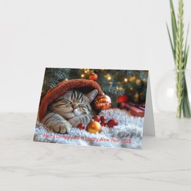 Julkort stilla jul kort (Framsida)