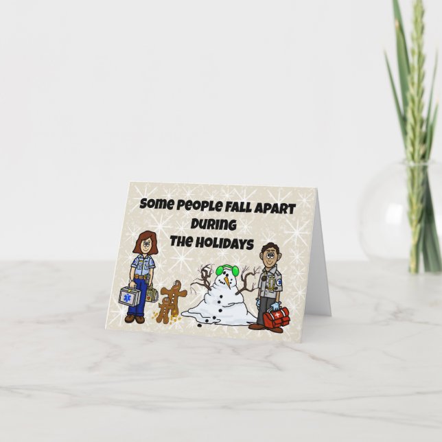 Julkort tack från EMS Kort (Framsida)