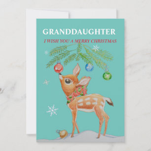 Julkort till sondotter