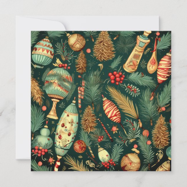 Julkort Vintage (Framsida)