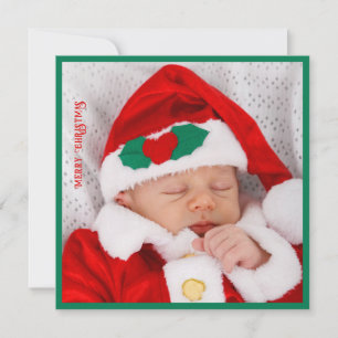Julkortet Baby första jul Julkort