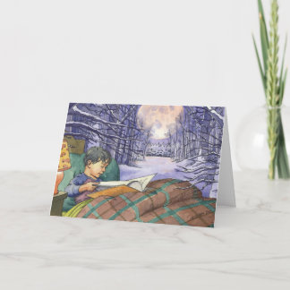 Julkortet "exponera för natten" helgkort