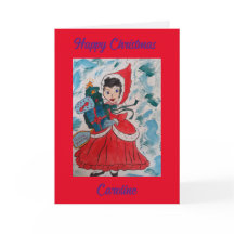 Julkortet för jultomtens Personlig