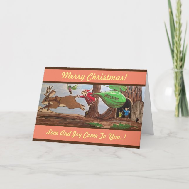 Julkortet för PJ McMouse! Helgkort (Framsida)