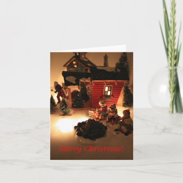 Julkortet för Träd-gården Helgkort (Framsida)