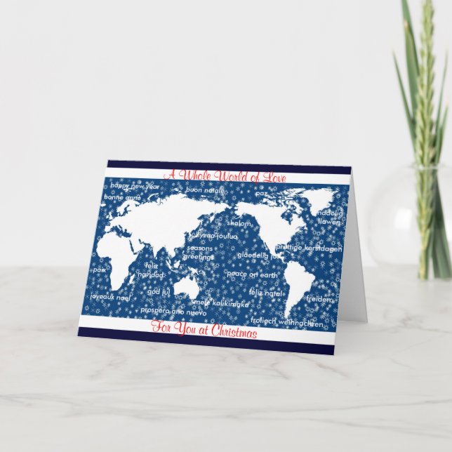 Julkortet i Kärlek Helgkort (Framsida)