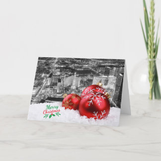 Julkortet Las Vegas Red Ornaments Tack Kort