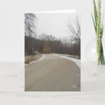 Julkortet "Road to Oxford Mill Ruins"