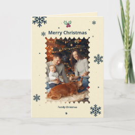 Julkortets Gult Tack Kort