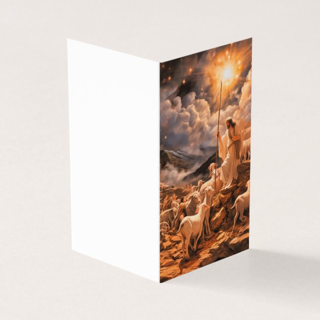 Julkortets Religiösa Personlig Kort (Utsida)