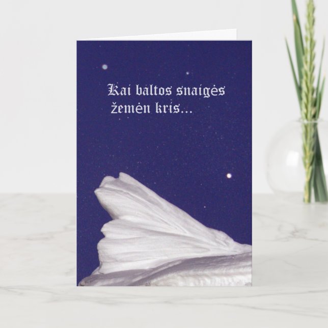 JulkortRami naktis Helgkort (Framsida)