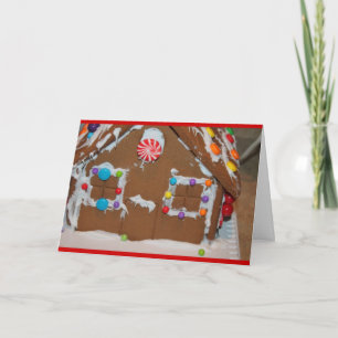 Julkortsmallar för Gingerbröd Helgkort