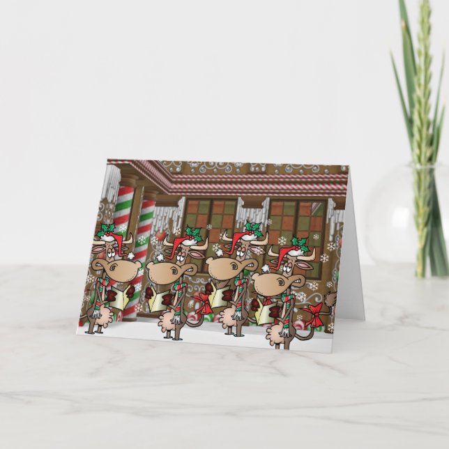 Julkosbildning Helgkort (Framsida)