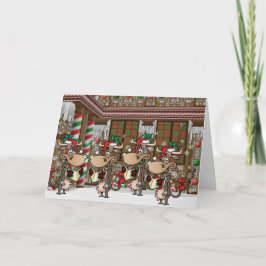 Julkosbildning Helgkort