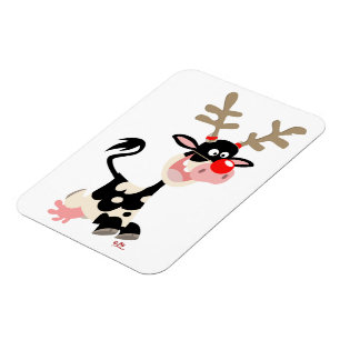 Julkott eller Reindeer? Flexibel magnet